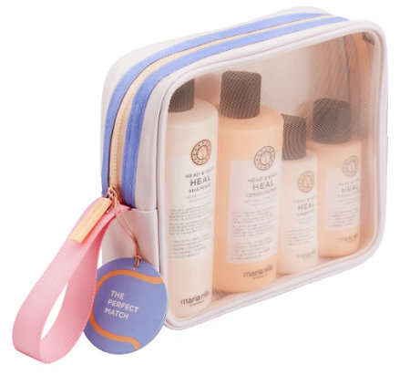 Maria Nila Head & Hair Heal Beauty Bag Set for sensitive scalp and anti-dandruff care