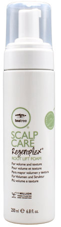 Paul Mitchell Tea Tree Scalp Care Regeniplex Root Lift Foam mousse for volume and texture