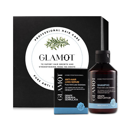 Glamot Pure Anti Loss Solutions Set set pre starostlivosť o rednúce a oslabené vlasy