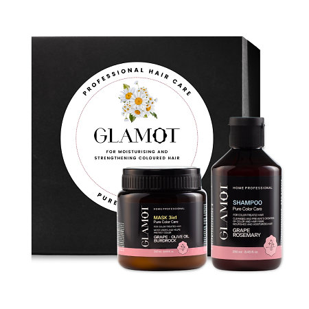 Glamot Pure Color Care Set dárkový set pro péči o barvené vlasy