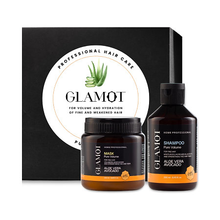 Glamot Pure Volume Set darčekový set pre objem a vitalitu vlasov