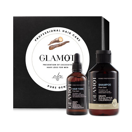 Glamot Pure Gent Set dárkový set pro péči o řídnoucí vlasy pro muže