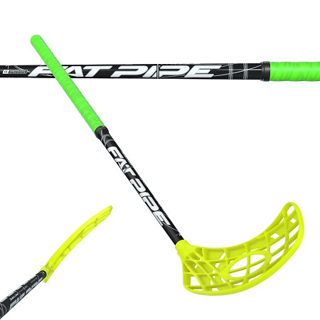 Fat Pipe CORE 33 JAI-ALAI neon yellow Florbalová hokejka