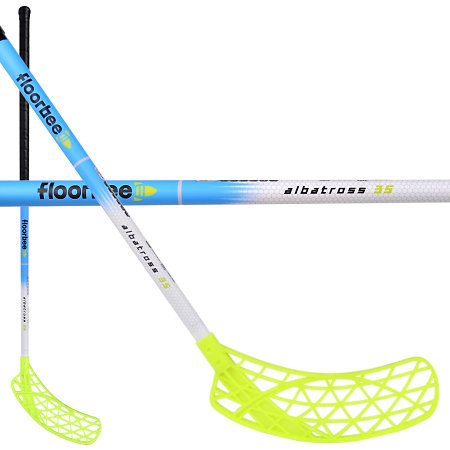 FLOORBEE Albatross 35 blue Florbalová palica