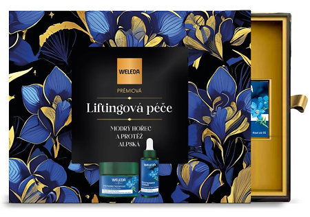 Weleda Premium Lifting Duo Care Set prémiová duo omlazující péče Modrý hořec