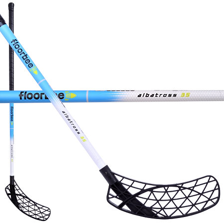 FLOORBEE Albatross 35 Black/Blue Florbalová palica