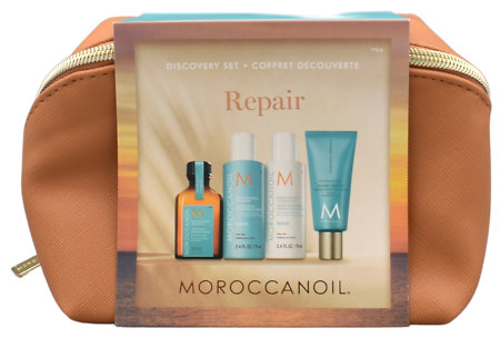 MoroccanOil Discovery Set Repair cestovná sada pre poškodené vlasy