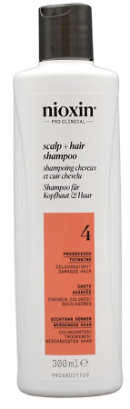 Nioxin Cleanser 4 Shampoo für coloriertes, sichtbar dünner werdendes Haar