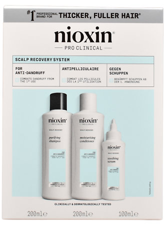 Nioxin Scalp Recovery Trial Kit sada pro zotavení pokožky hlavy