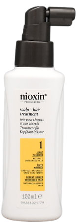 Nioxin System 1 Scalp + Hair Treatment Behandlung für naturbelassenes, dezent dünner werdendes Haar