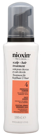 Nioxin Scalp Treatment 4 Behandlung für coloriertes, sichtbar dünner werdendes Haar