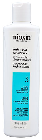 Nioxin System 3 Scalp + Hair Conditioner revitalizačný kondicionér pre jemné vlasy