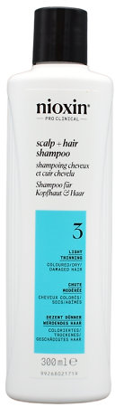 Nioxin System 3 Scalp + Hair Shampoo Shampoo für coloriertes, dezent dünner werdendes Haar