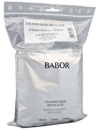 Babor Skinovage Calming Mask Décolllete maska na dekolt s chladivým účinkom