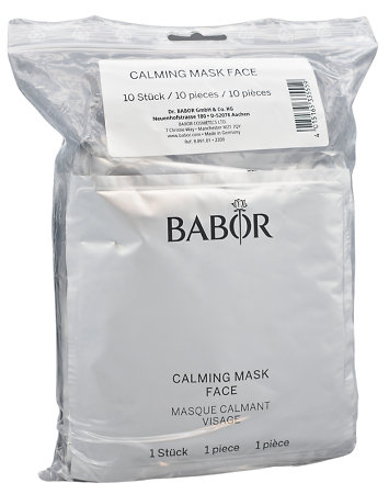 Babor Skinovage Mask Face cooling fabric mask after microneedling treatment