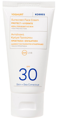 Korres Sunscreen Face Cream opalovací krém na obličej s ochranou SPF 30