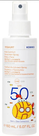 Korres Kids Sunscreen Spray SPF50