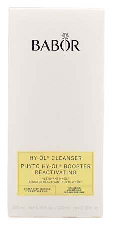 Babor HY-ÖL Cleanser & Phyto HY-ÖL Booster Reactivating set cleansing kit for mature skin