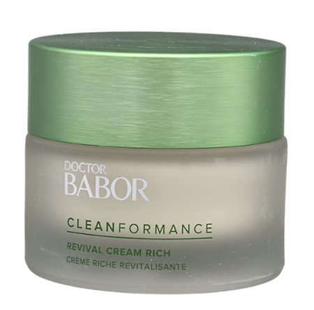 Babor Doctor Cleanformance Revival Cream Rich Gesichtscreme aus Seide