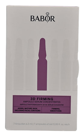 Babor Ampoule Concentrates 3D Firming koncentrát pro pevnost kontur obličeje