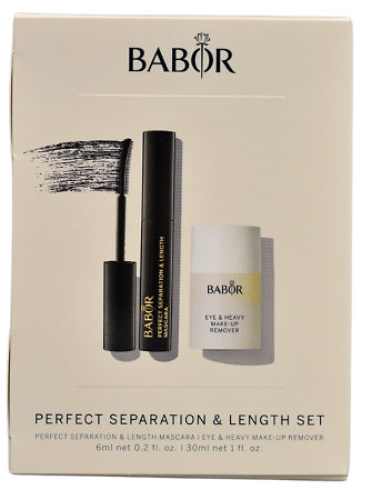 Babor Perfect Separation & Length Set set for perfect lashes and flawless make-up removal