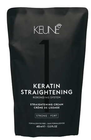 KEUNE Keratin Straight Cream Strong krém pro narovnání hustých, silných a odolných vlasů