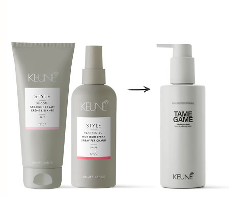 KEUNE Hot Iron Spray termoochranný sprej pro vysoušení a žehlení vlasů