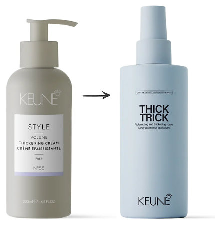 KEUNE Thickening Cream zhušťující krém pro objem vlasů