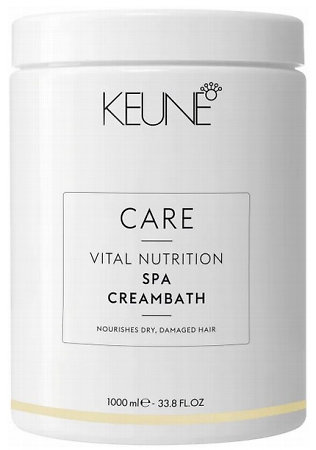 KEUNE Vital Nutrition SPA Creambath krémová maska pro velmi suché a poškozené vlasy