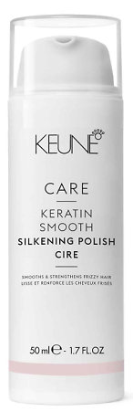KEUNE Keratin Smooth Silk Polish jemný krém pro vyhlazení účesu