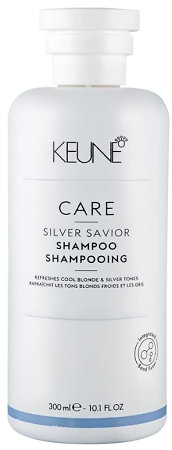 KEUNE Silver Savior Shampoo stříbrný šampon pro šedé, stříbrné a bílé vlasy
