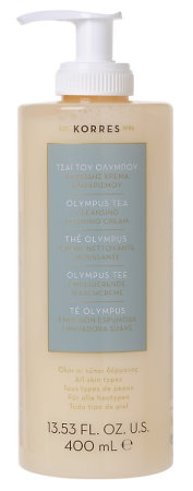 Korres Olympus Tea Deep Detox Foaming Cleansing Cream jemný čistící gel bez mýdla