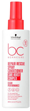 Schwarzkopf Professional Bonacure Repair Rescue Spray Conditioner Care-Boost Complex bezoplachový kondicionér pre suché vlasy