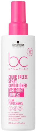 Schwarzkopf Professional Bonacure Color Freeze Spray Conditioner Care-Boost Complex bezoplachový kondicionér pre farbené vlasy