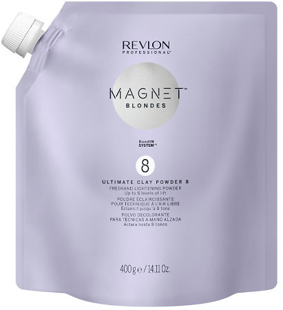 Revlon Professional Magnet Ultimate Clay Powder8 bezprašný zosvetľujúci prášok pre voľné techniky