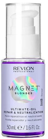 Revlon Professional Magnet Ultimate Oil regeneračný olej pre blond a zosvetlené vlasy