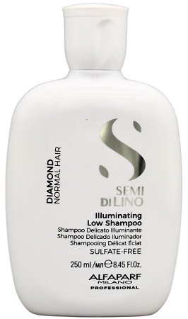 Alfaparf Milano Semi Di Lino Diamond Illuminating Low Shampoo jemný šampon pro zářivý lesk vlasů