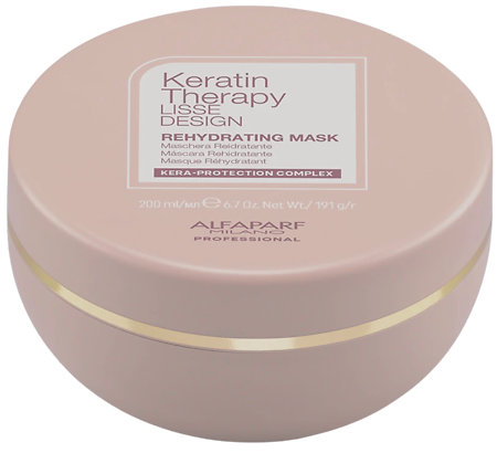 Alfaparf Milano Keratin Therapy Lisse Design Rehydrating Finishing Mask rehydrating mask for silky and shiny hair
