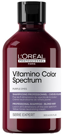 L'Oréal Professionnel Vitamino Color Spectrum Purple Dyes Neutralizing Shampoo neutralizačný šampón pre blond vlasy