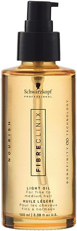 Schwarzkopf Professional Fibre Clinix Light Oil ľahký regeneračný olej pre jemné až normálne vlasy