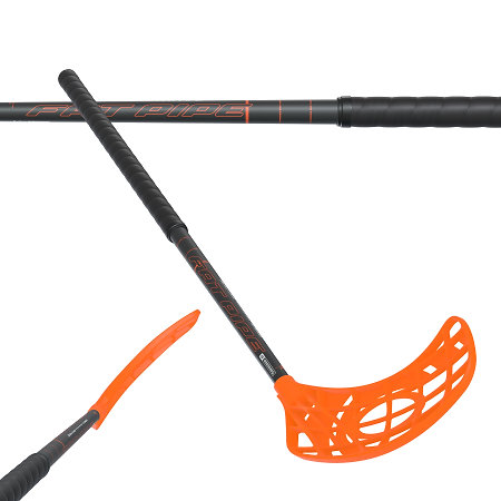 Fat Pipe CORE 34 JAI-ALAI black/neon orange Florbalová palica