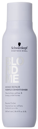 Schwarzkopf Professional BlondME Bond Repair Purple Conditioner Lila Conditioner für blondes Haar