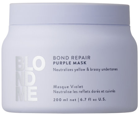 Schwarzkopf Professional BlondME Bond Repair Purple Mask fialová maska pre blond vlasy