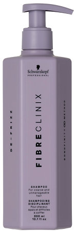 Schwarzkopf Professional Fibre Clinix De-Frizz Shampoo smoothing shampoo for unruly hair