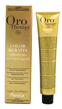 Fanola OroTherapy Color Keratin permanent hair color without ammonia