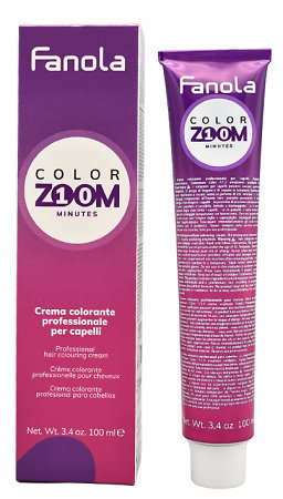 Fanola Color Zoom Colouring Cream profesionální permanentní barva s amoniakem