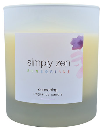 Simply Zen Sensorials Cocooning Fragrance Candle vonná svíčka s klidnou květinovou vůní