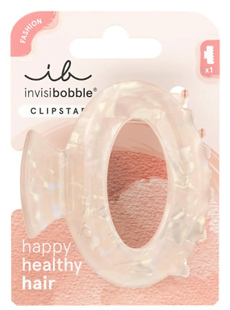 Invisibobble Clipstar Rosy Bliss skřipec do vlasů v jemně růžovém odstínu