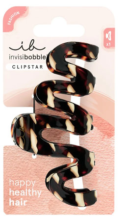 Invisibobble Clipstar L Cacao Cream skřipec do vlasů v krémově hnědém odstínu