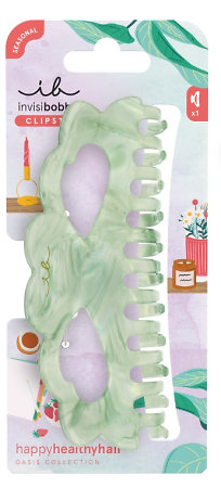 Invisibobble Oasis Clipstar XL Matcha Rest extra velký skřipec do vlasů pro husté a kudrnaté vlasy